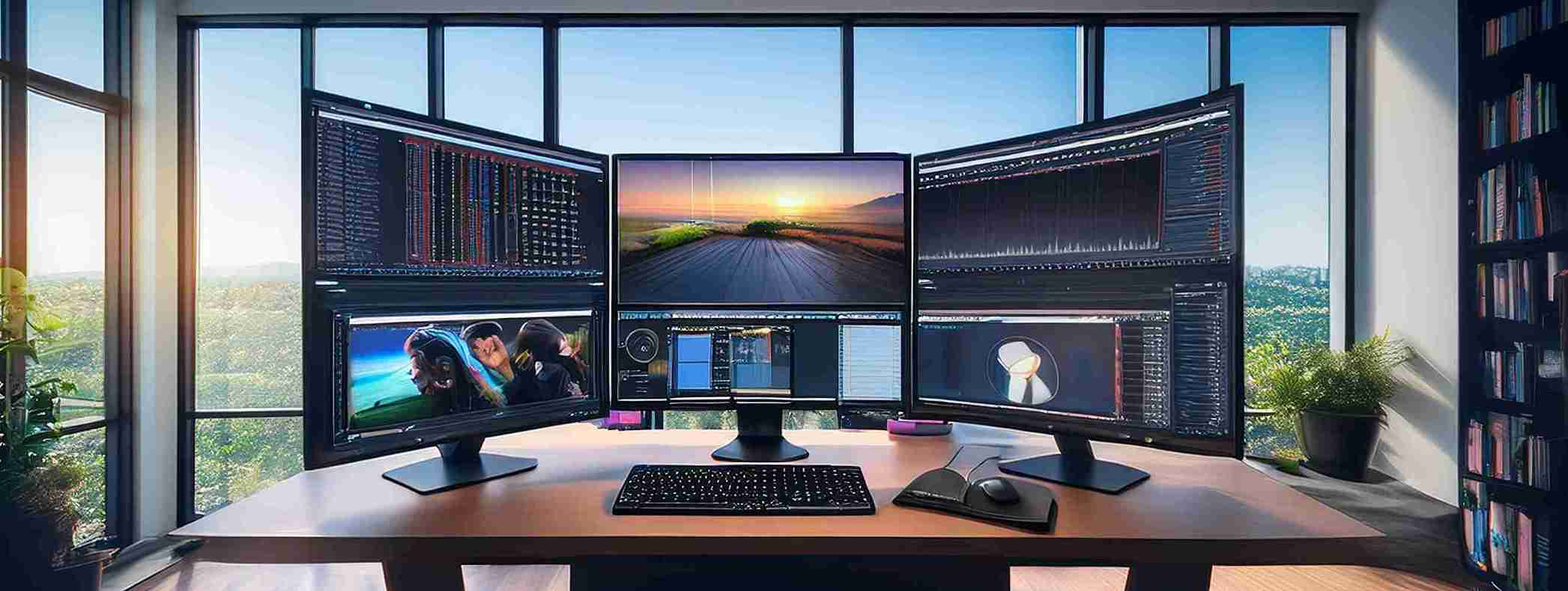 video editing studio_